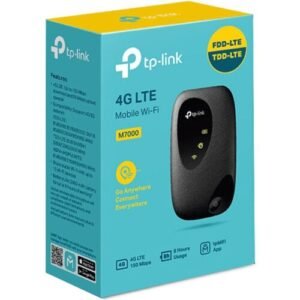 TP-Link M7000 4G LTE Travel Mobile Mi-Fi Hotspot For Up to 10 Devices Rechargeable Battery