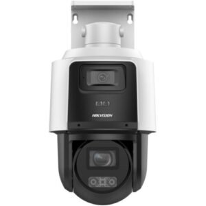 TandemVu 2MP+2MP 4X POE PTZ Network Camera， support 2 way audio